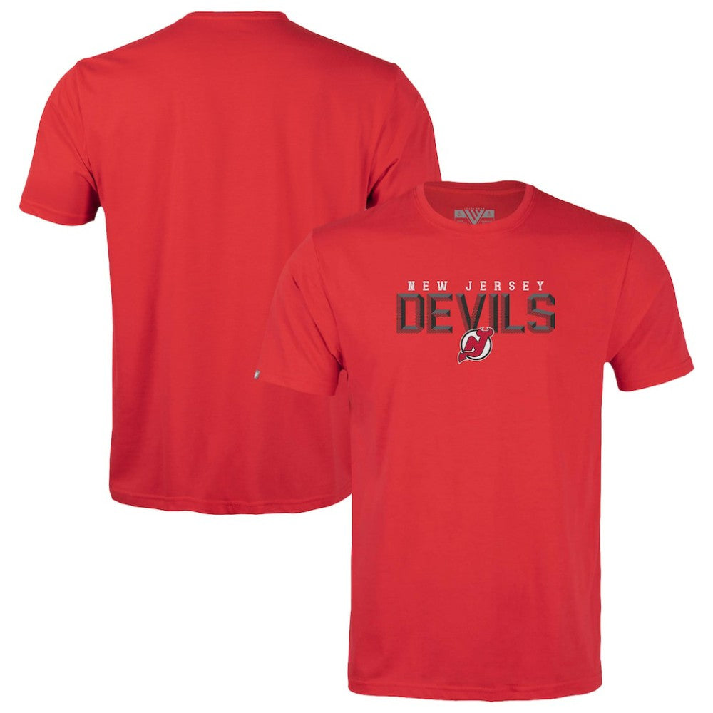 New Jersey Devils Levelwear Youth Little Richmond Carve T-Shirt - Red - NHL 203145602