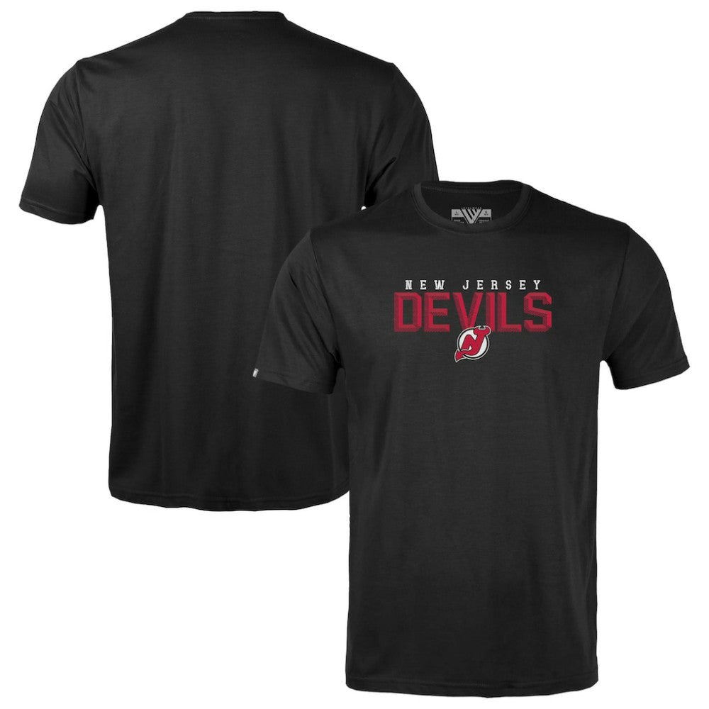 New Jersey Devils Levelwear Youth Little Richmond Carve T-Shirt - Black - NHL 203145604