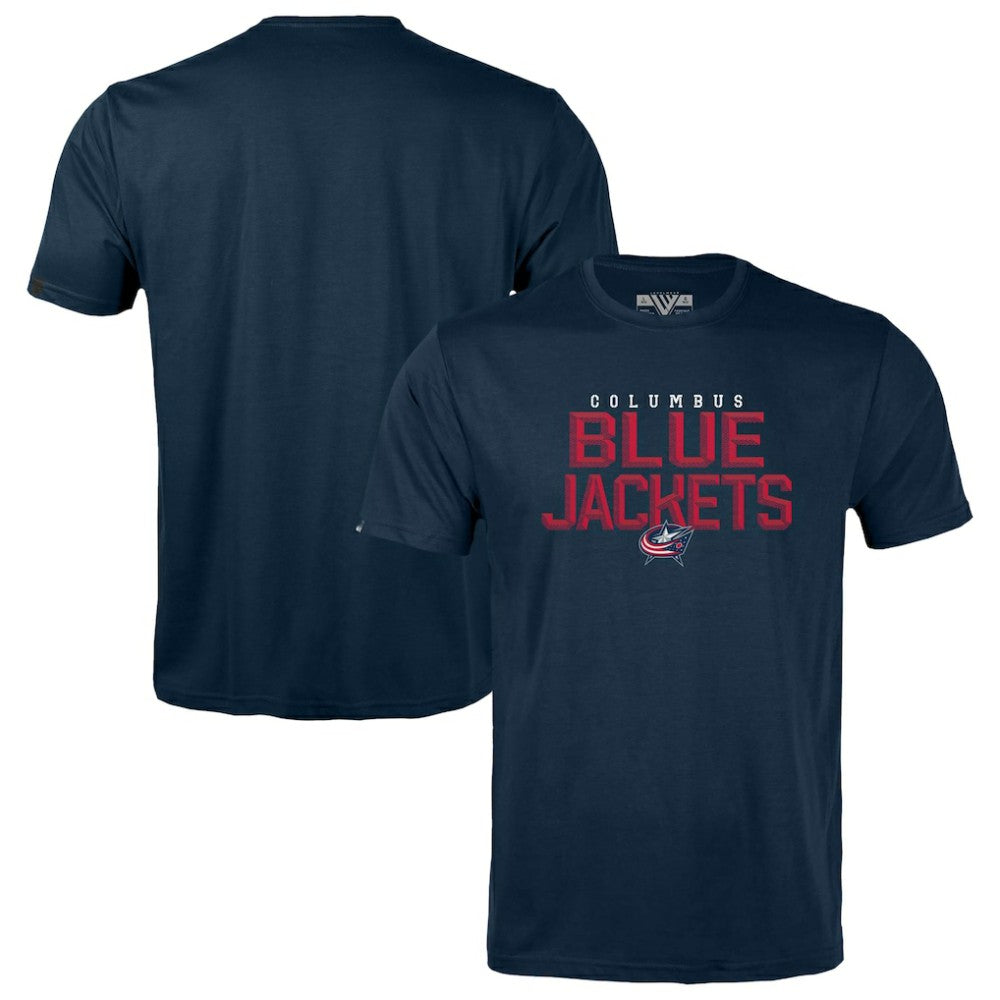Columbus Blue Jackets Levelwear Youth Little Richmond Carve T-Shirt - Navy - NHL 203145609