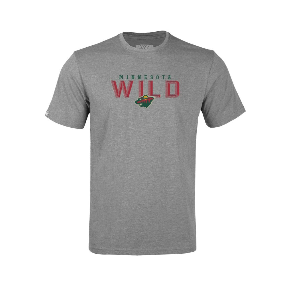 Minnesota Wild Levelwear Youth Little Richmond Carve T-Shirt - Gray - NHL 203145615