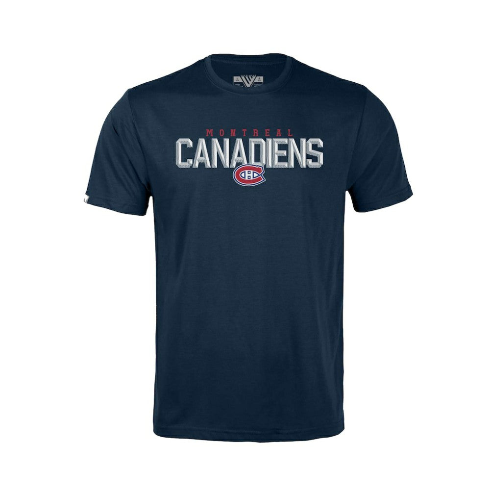 Montreal Canadiens Levelwear Youth Little Richmond Carve T-Shirt - Navy - NHL 203145616