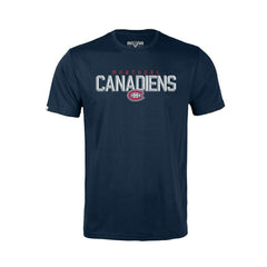 Montreal Canadiens Levelwear Youth Little Richmond Carve T-Shirt - Navy - NHL 203145616