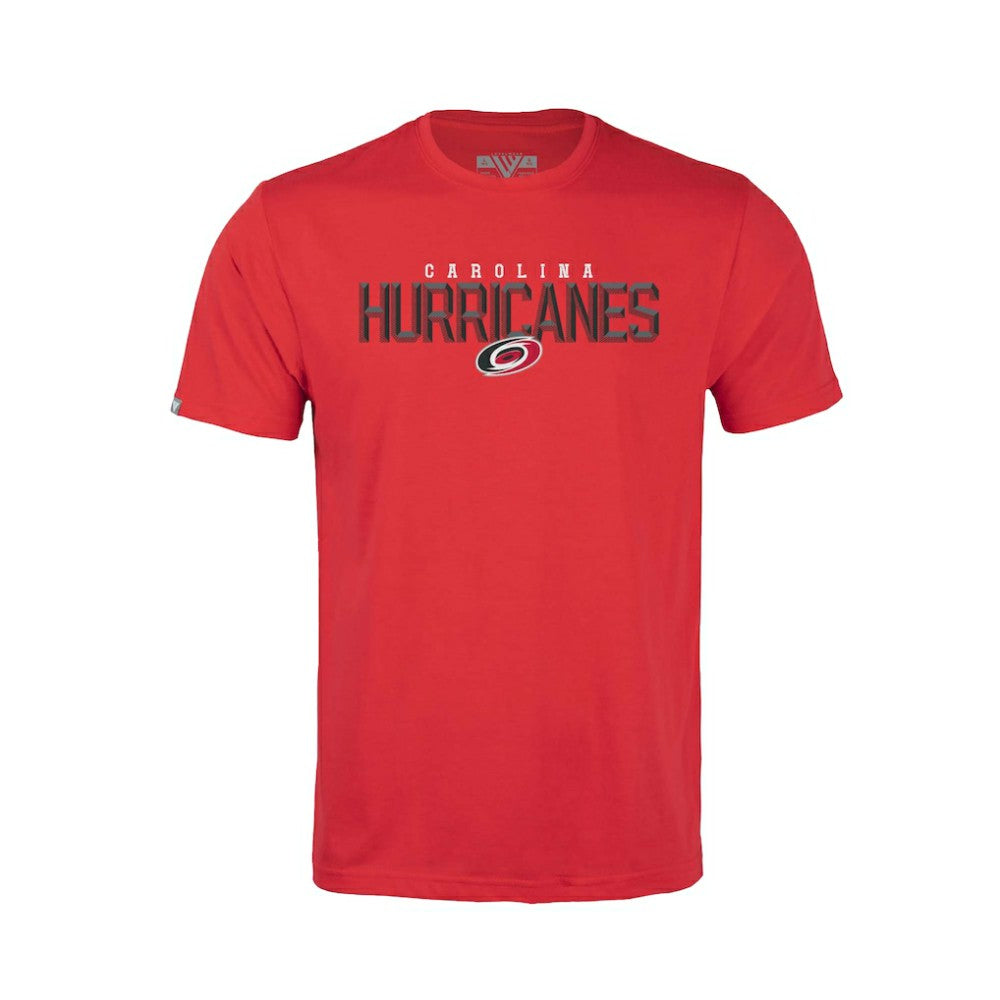 Carolina Hurricanes Levelwear Youth Little Richmond Carve T-Shirt - Red - NHL 203145617