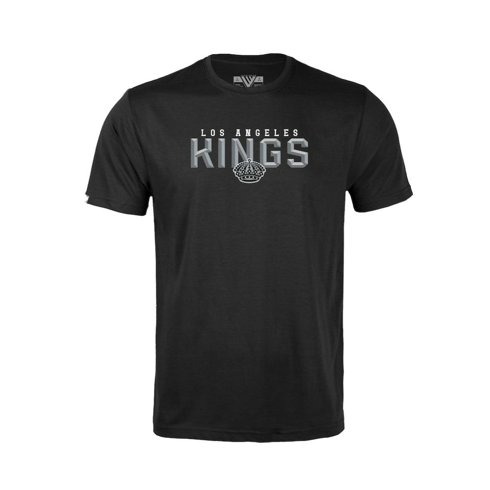 Los Angeles Kings Levelwear Youth Little Richmond Carve T-Shirt - Black - NHL 203145628