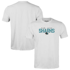 San Jose Sharks Levelwear Youth Little Richmond Carve T-Shirt - White - NHL 203145630