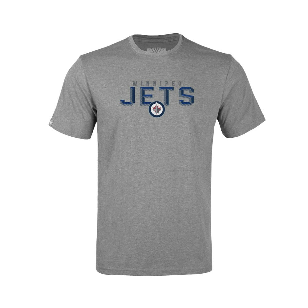 Winnipeg Jets Levelwear Youth Little Richmond Carve T-Shirt - Gray - NHL 203145632