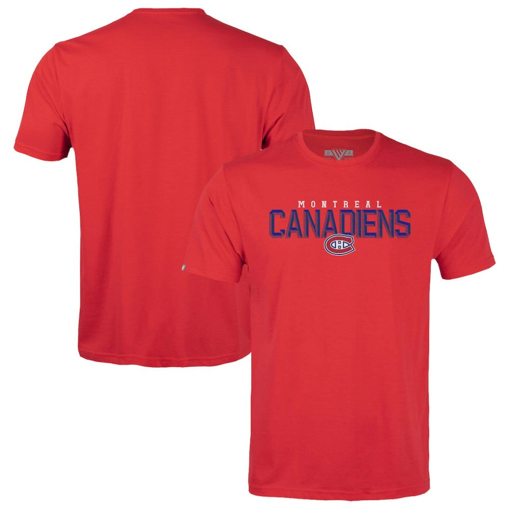 Montreal Canadiens Levelwear Youth Little Richmond Carve T-Shirt - Red - NHL 203145641