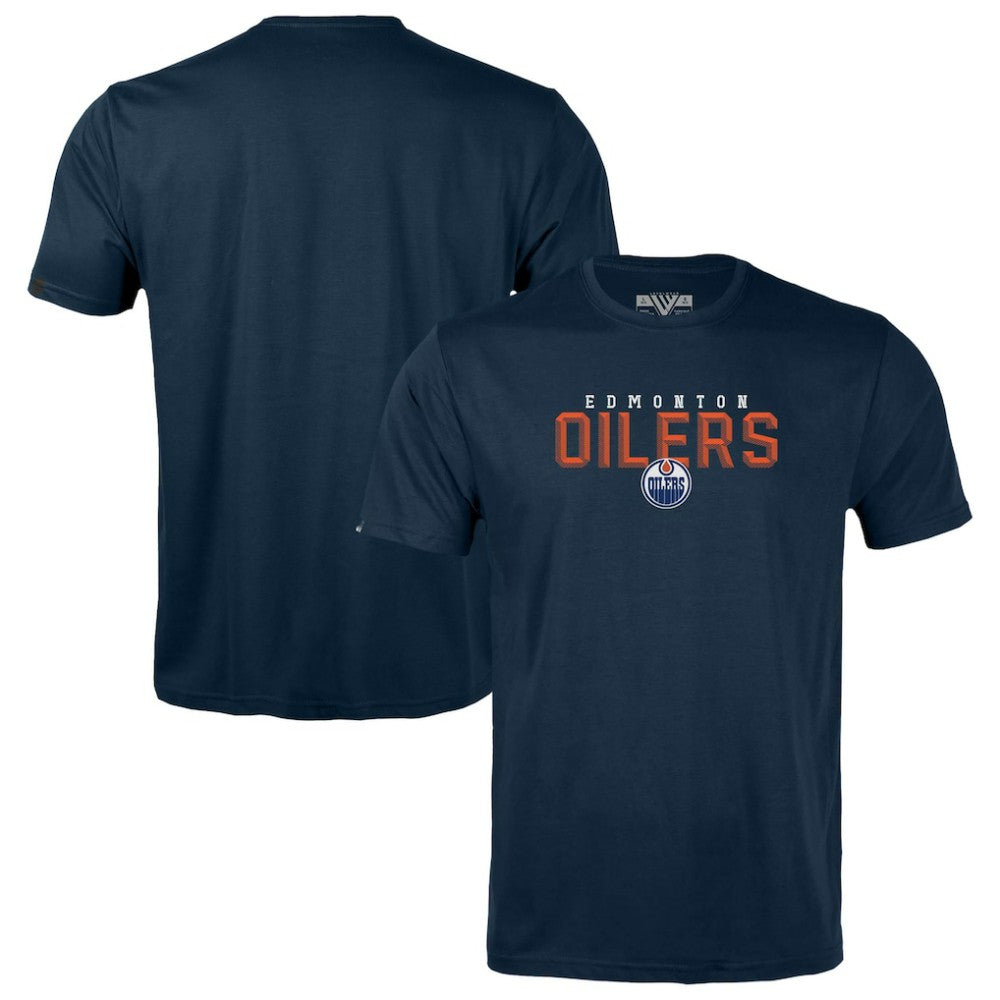 Edmonton Oilers Levelwear Youth Little Richmond Carve T-Shirt - Navy - NHL 203145643