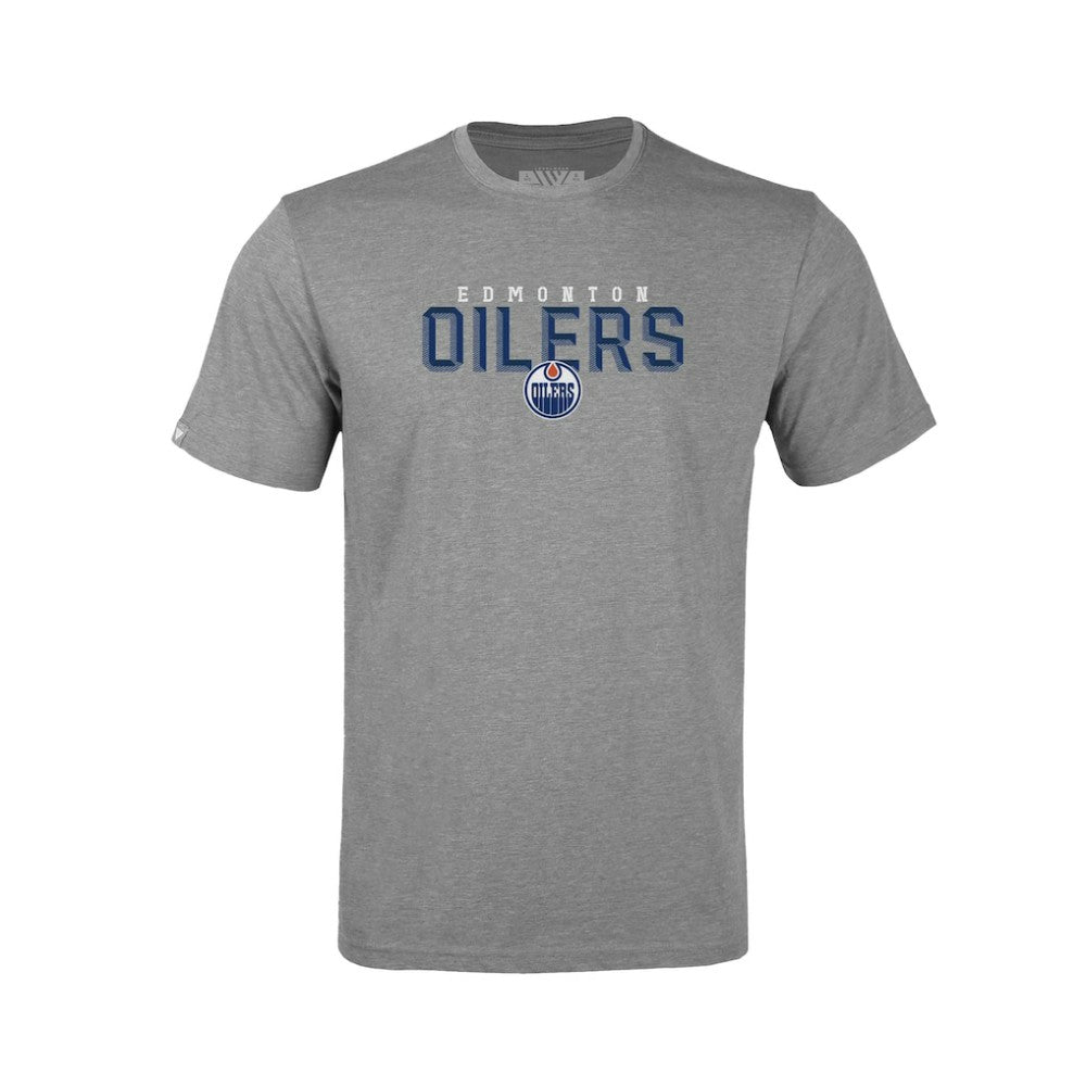 Edmonton Oilers Levelwear Youth Little Richmond Carve T-Shirt - Gray - NHL 203145649