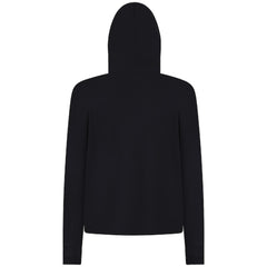 Winnipeg Jets Levelwear Women's Sweet Monument Tri-Blend Cropped Pullover Hoodie - Black - NHL 203145666