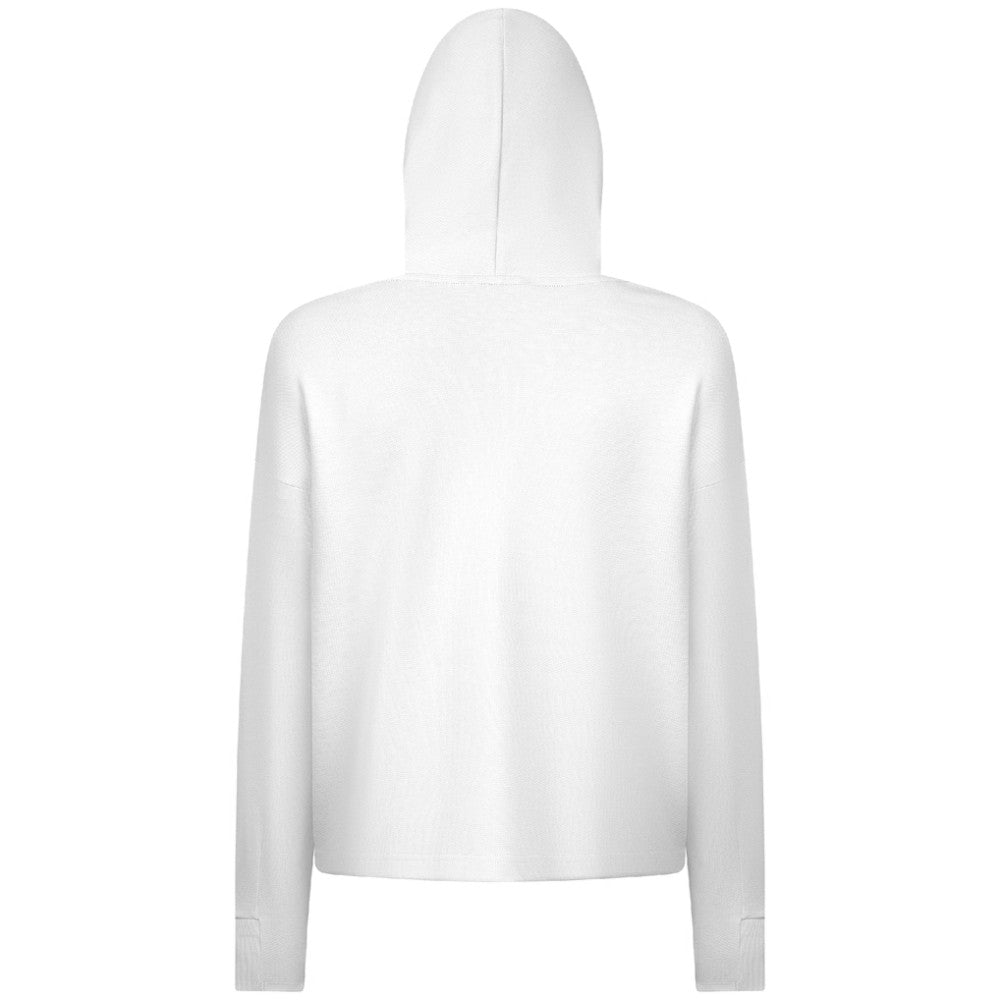 Toronto Maple Leafs Levelwear Women's Sweet Monument Tri-Blend Cropped Pullover Hoodie - White - NHL 203145688