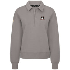 Anaheim Ducks Levelwear Women's Canmore Quarter-Zip Pullover - Gray - NHL 203145765