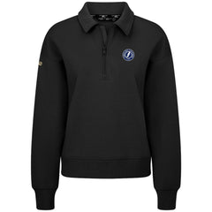 Tampa Bay Lightning Levelwear Women's Canmore Quarter-Zip Pullover - Black - NHL 203145788