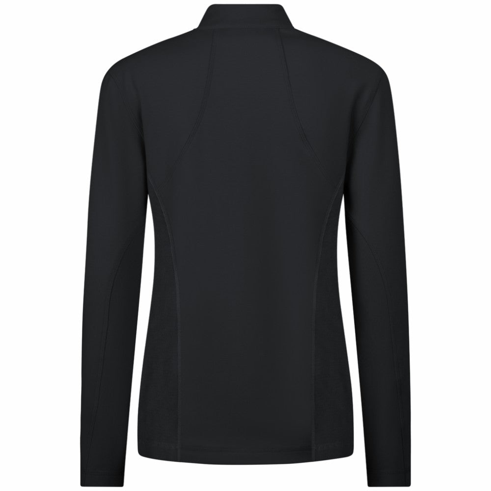 Pittsburgh Penguins Levelwear Women's Upright Quarter-Zip Pullover - Black - NHL 203145856