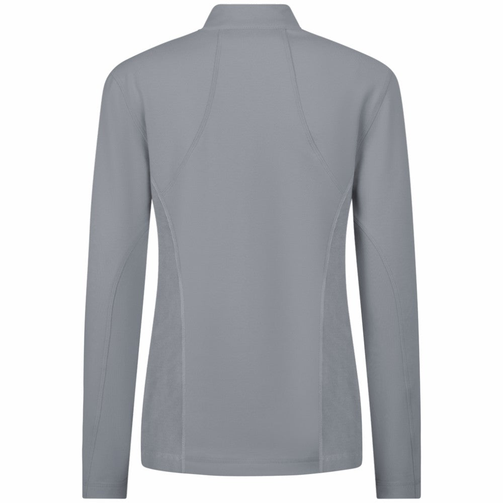 New Jersey Devils Levelwear Women's Upright Quarter-Zip Pullover - Gray - NHL 203145859