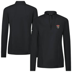 Florida Panthers Levelwear Women's Upright Quarter-Zip Pullover - Black - NHL 203145900