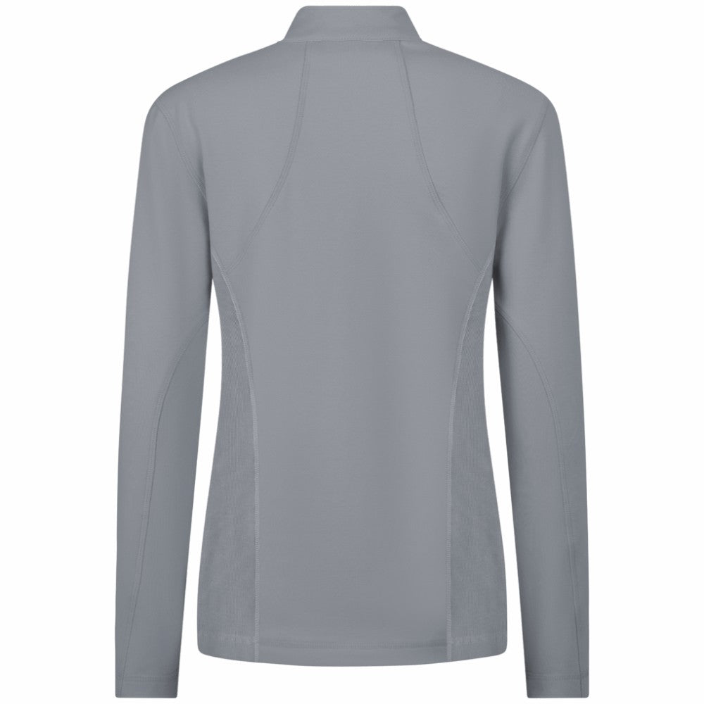 Florida Panthers Levelwear Women's Upright Quarter-Zip Pullover - Gray - NHL 203145901