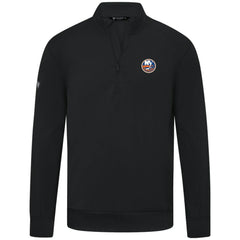 New York Islanders Levelwear Upright Tri-Blend Quarter-Zip Pullover - Black - NHL 203145913