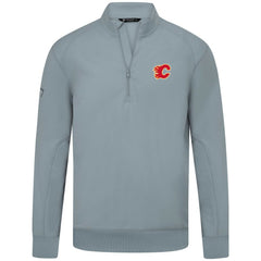 Calgary Flames Levelwear Upright Tri-Blend Quarter-Zip Pullover - Gray - NHL 203145925