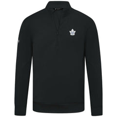 Toronto Maple Leafs Levelwear Upright Tri-Blend Quarter-Zip Pullover - Black - NHL 203145930