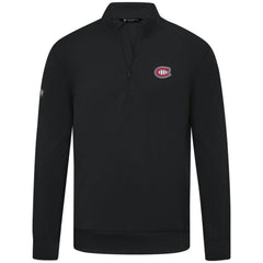 Montreal Canadiens Levelwear Upright Tri-Blend Quarter-Zip Pullover - Black - NHL 203145935