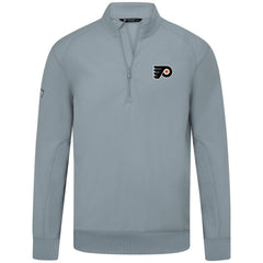 Philadelphia Flyers Levelwear Upright Tri-Blend Quarter-Zip Pullover - Gray - NHL 203145940