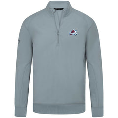 Colorado Avalanche Levelwear Upright Tri-Blend Quarter-Zip Pullover - Gray - NHL 203145943