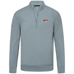 Carolina Hurricanes Levelwear Upright Tri-Blend Quarter-Zip Pullover - Gray - NHL 203145954