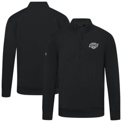 Los Angeles Kings Levelwear Upright Tri-Blend Quarter-Zip Pullover - Black - NHL 203145955