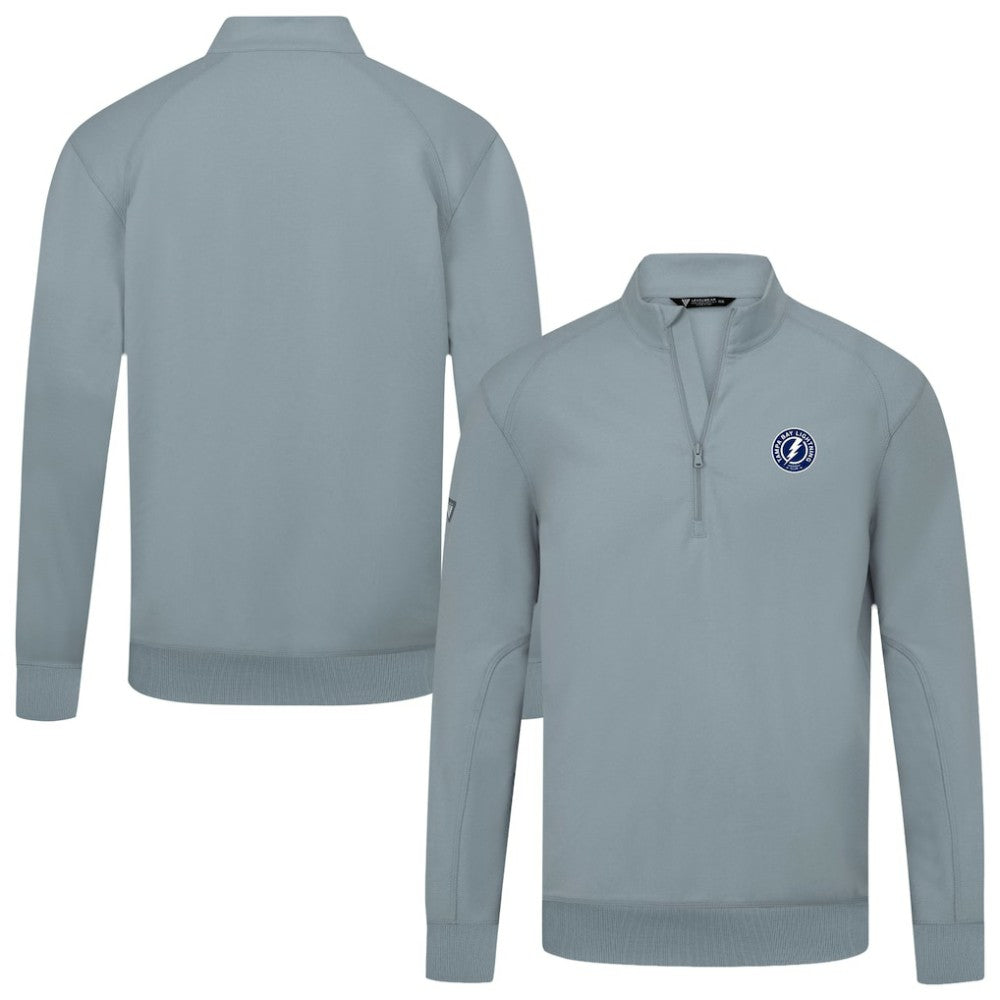 Tampa Bay Lightning Levelwear Upright Tri-Blend Quarter-Zip Pullover - Gray - NHL 203145958