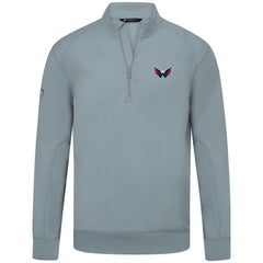 Washington Capitals Levelwear Upright Tri-Blend Quarter-Zip Pullover - Gray - NHL 203145966