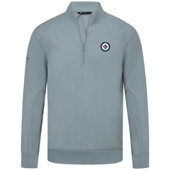 Winnipeg Jets Levelwear Upright Tri-Blend Quarter-Zip Pullover - Gray - NHL 203145967