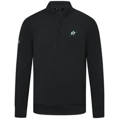 Dallas Stars Levelwear Upright Tri-Blend Quarter-Zip Pullover - Black - NHL 203145968
