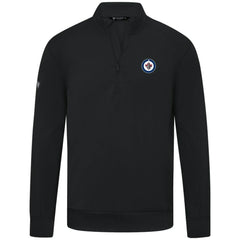 Winnipeg Jets Levelwear Upright Tri-Blend Quarter-Zip Pullover - Black - NHL 203145970