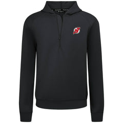 New Jersey Devils Levelwear Technic Quarter-Zip Pullover Hoodie - Black - NHL 203145982