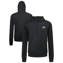 Nashville Predators Levelwear Technic Quarter-Zip Pullover Hoodie - Black - NHL 203145990