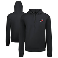 Carolina Hurricanes Levelwear Technic Quarter-Zip Pullover Hoodie - Black - NHL 203145998