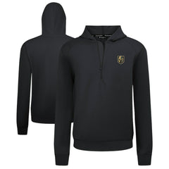 Vegas Golden Knights Levelwear Technic Quarter-Zip Pullover Hoodie - Black - NHL 203146013