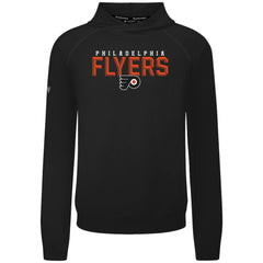 Philadelphia Flyers Levelwear Mandate Carve Tri-Blend Pullover Hoodie - Black - NHL 203146034
