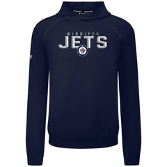 Winnipeg Jets Levelwear Mandate Carve Tri-Blend Pullover Hoodie - Navy - NHL 203146048