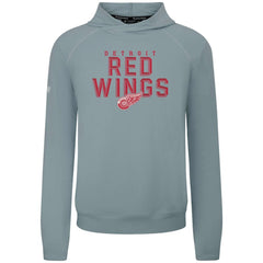 Detroit Red Wings Levelwear Mandate Carve Tri-Blend Pullover Hoodie - Gray - NHL 203146050