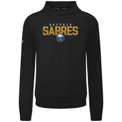 Buffalo Sabres Levelwear Mandate Carve Tri-Blend Pullover Hoodie - Black - NHL 203146052