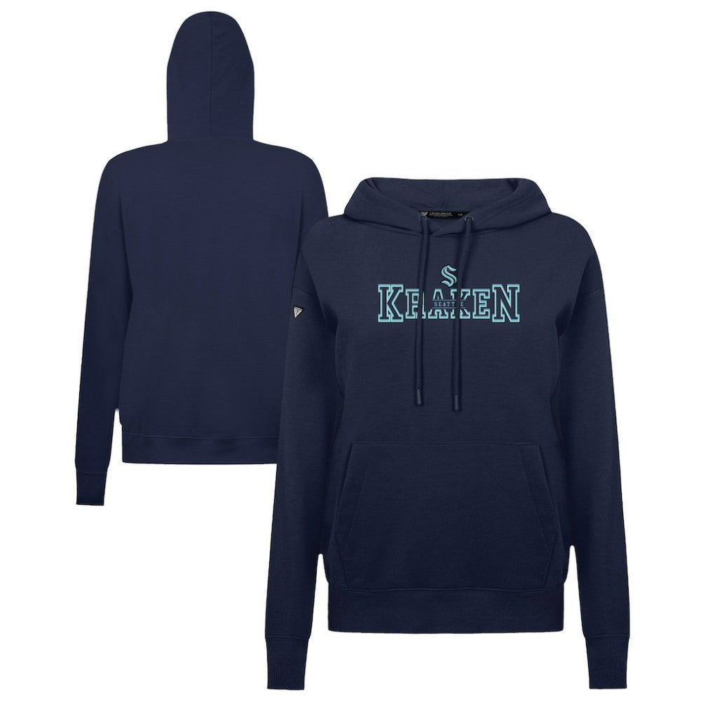 Seattle Kraken Levelwear Women's Adorn Journey Pullover Hoodie - Navy - NHL 203146092