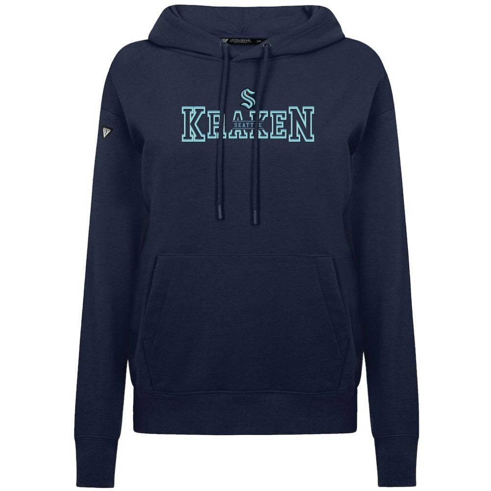 Seattle Kraken Levelwear Women's Adorn Journey Pullover Hoodie - Navy - NHL 203146092