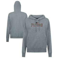 Philadelphia Flyers Levelwear Women's Adorn Journey Pullover Hoodie - Gray - NHL 203146101