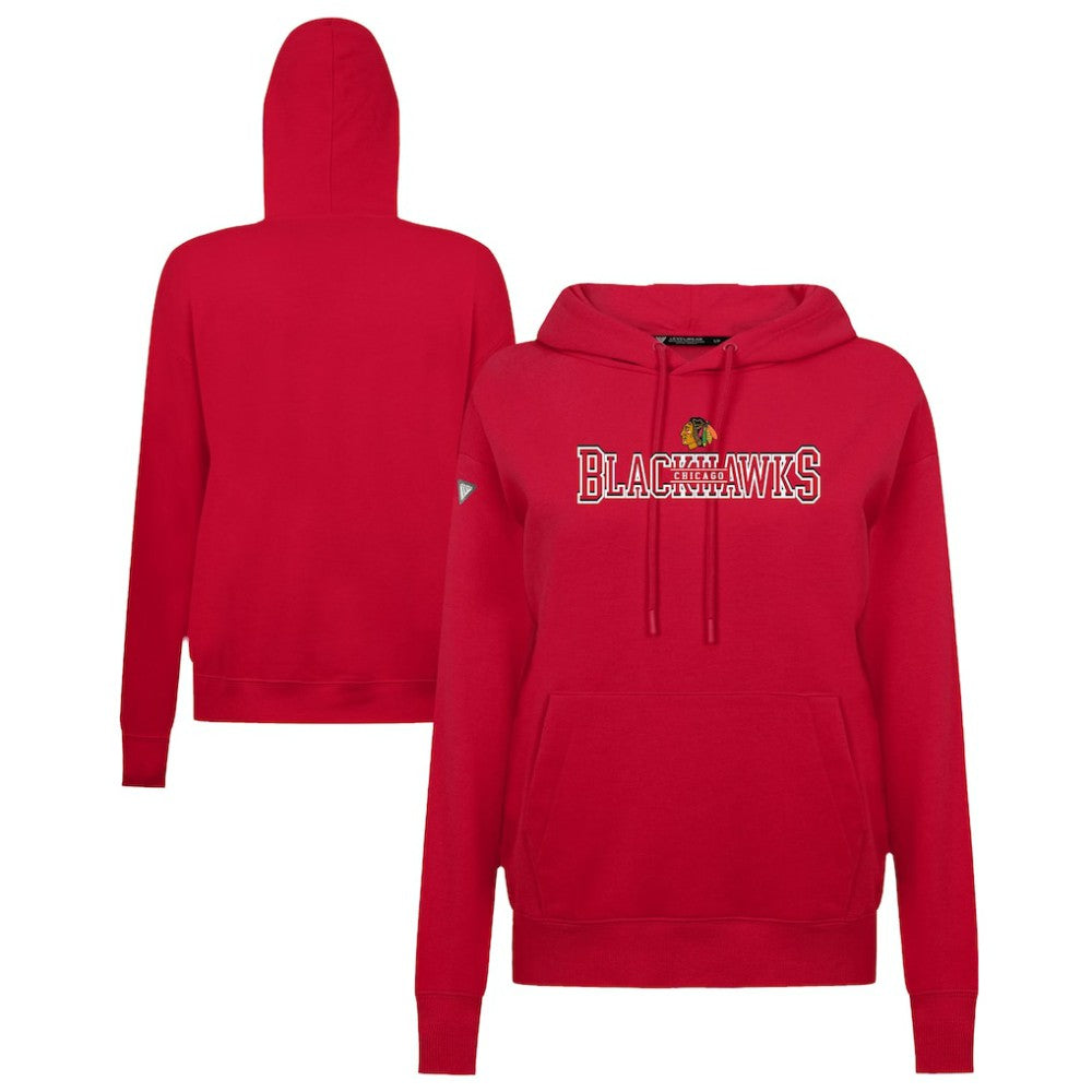 Chicago Blackhawks Levelwear Women's Adorn Journey Pullover Hoodie - Red - NHL 203146102