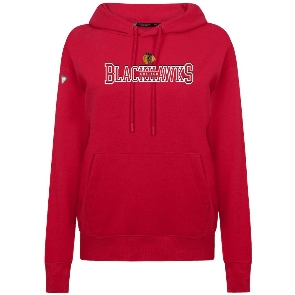 Chicago Blackhawks Levelwear Women's Adorn Journey Pullover Hoodie - Red - NHL 203146102