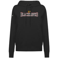 Chicago Blackhawks Levelwear Women's Adorn Journey Pullover Hoodie - Black - NHL 203146104