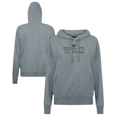Minnesota Wild Levelwear Women's Adorn Journey Pullover Hoodie - Gray - NHL 203146115