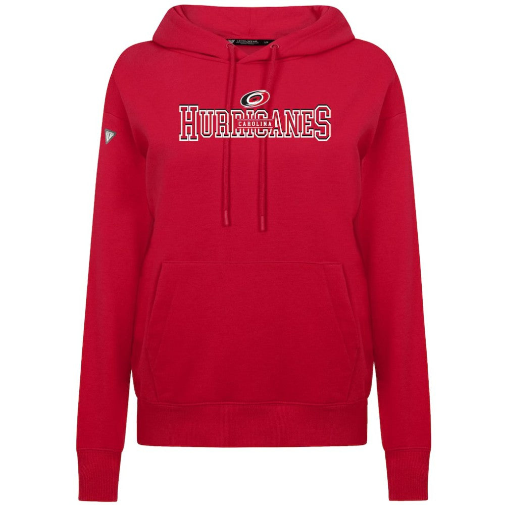 Carolina Hurricanes Levelwear Women's Adorn Journey Pullover Hoodie - Red - NHL 203146117